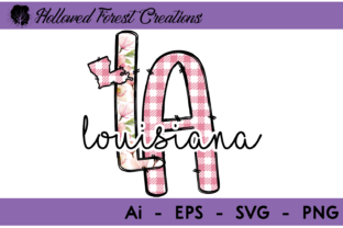 Floral Louisiana Graphics for Handmade Creations