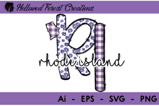 Floral Rhode Island - A Versatile Graphic Design Asset for Digital Sellers