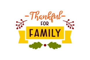 Thankful for Family - Thanksgiving Crafts